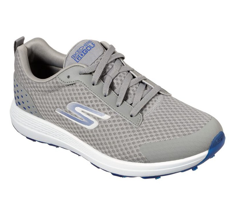 Skechers Herr Grå/Blå Sneakers - Go Golf Max - Fairway 2 - Sverige (FUYBC-2503)